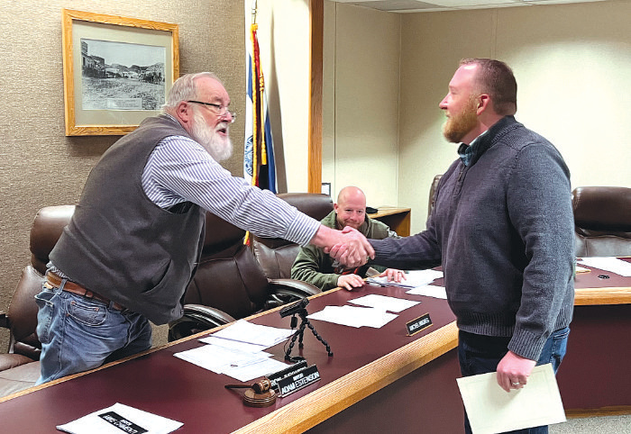 Welcoming The New Mayor Thermopolis Independent Record