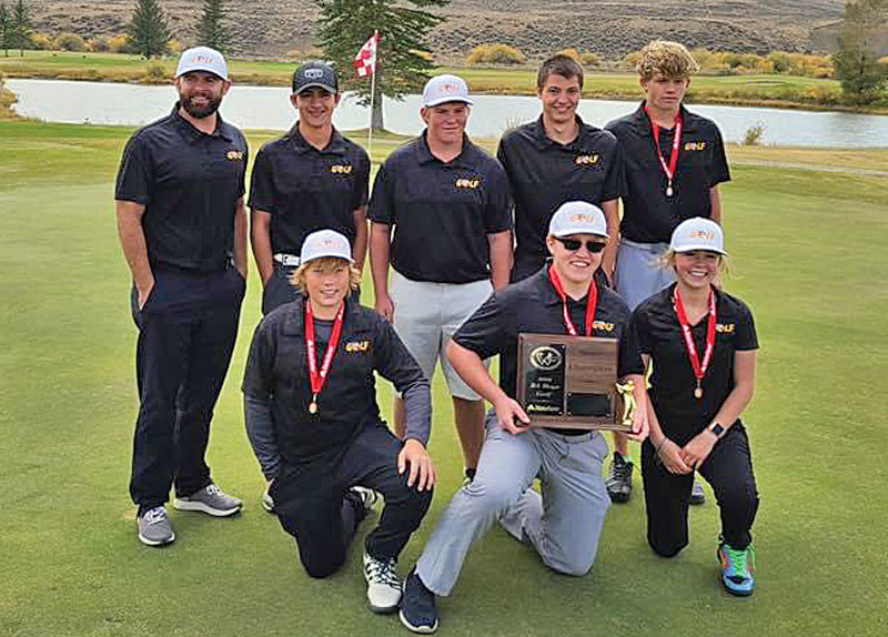 Boys golf team claims third state title in a row Thermopolis